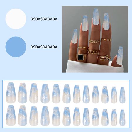 Lady temperament false nails